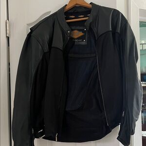 Harley-Davidson Black Leather Performance Jacket